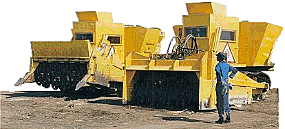 KMMCS Maschine 1 und 2 fertig zur Minenräumung